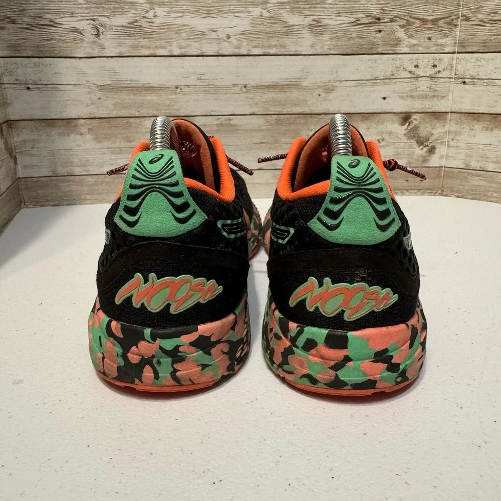 ASICS Gel Noosa Tri 12 Camo‎ -Black Coral Men's Size 7.5- Style 1011A673